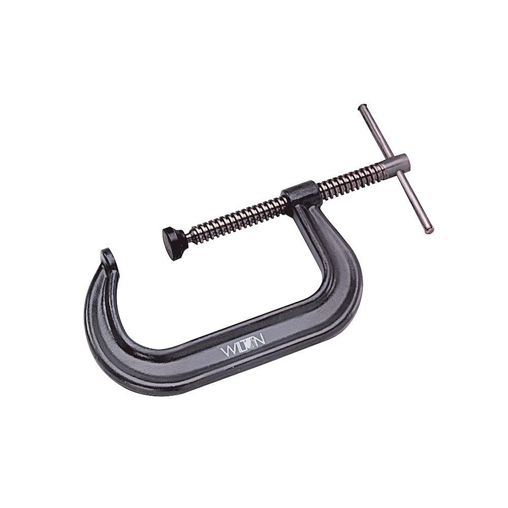 Wilton Drop Forged C-Clamp 4-1/4 In. Opening 3-1/4 In. Throat - Flockneti