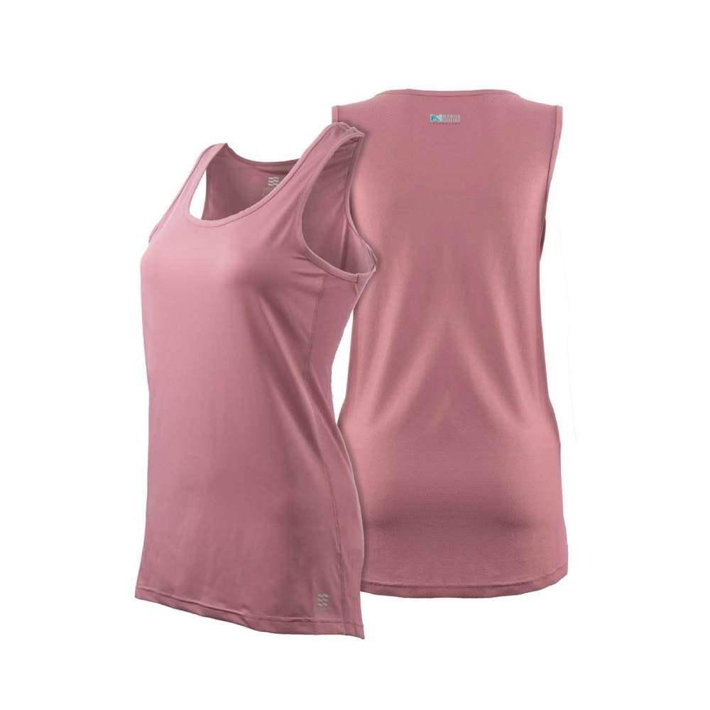 Mobile Cooling Tank Top Women Plum MD - Flockneti