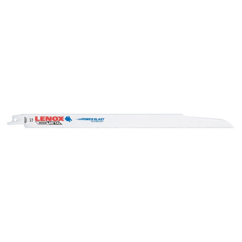 Lenox Reciprocating Saw Blade B118R 12″ X 3/4″ X .035″ X 18 TPI 25pk - Flockneti