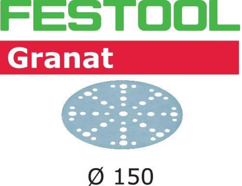 Festool Granat Sanding Abrasive – STF D150/48 – P320 – 10 Pack - Flockneti