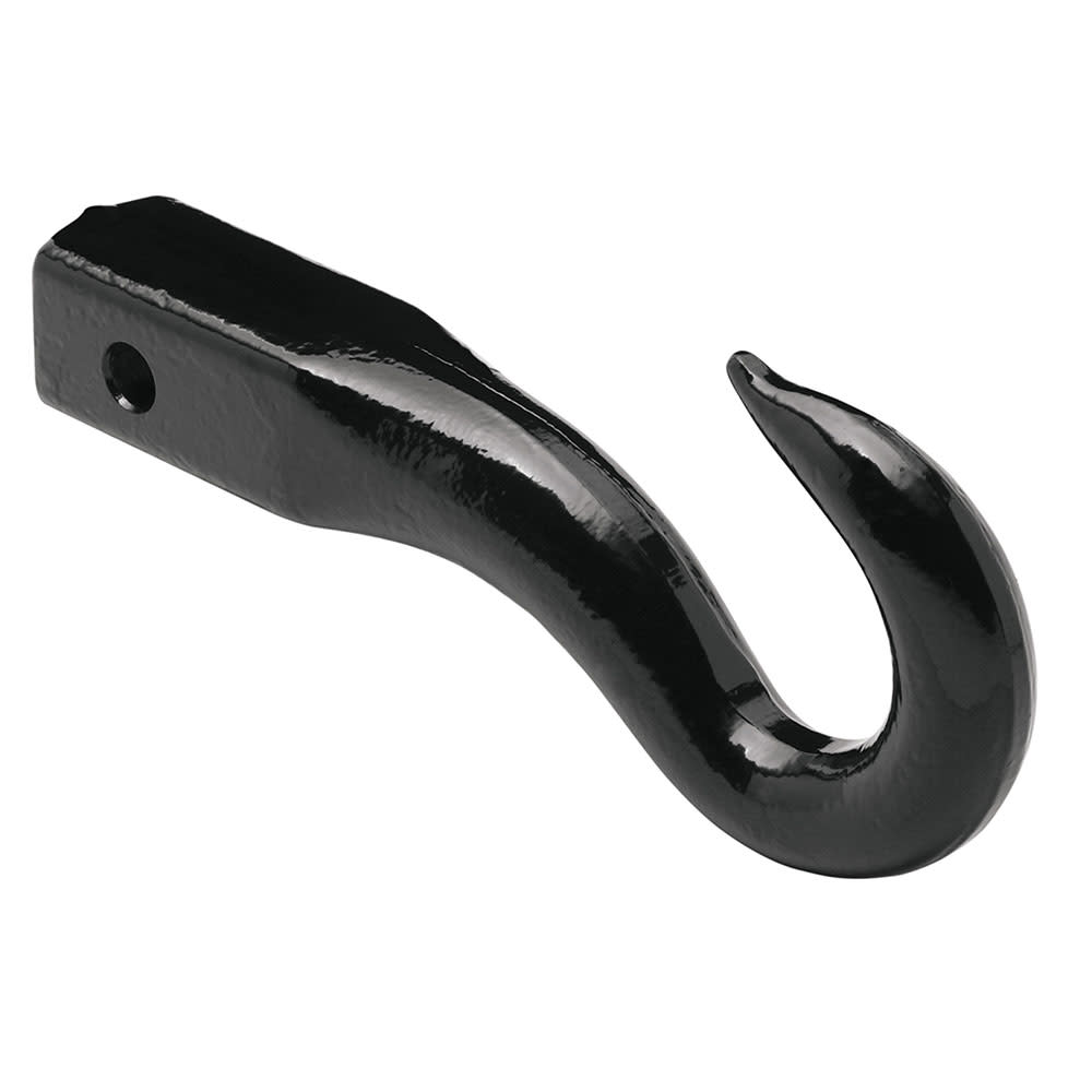 Reese 7.375″ 10000 lbs Black Tow Hook Trailer Hitch Ball Mount - Flockneti