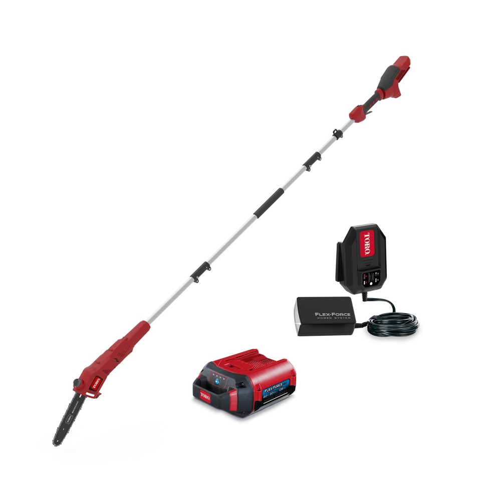 Toro Flex Force 60V Pole Saw Kit 10″ - Flockneti