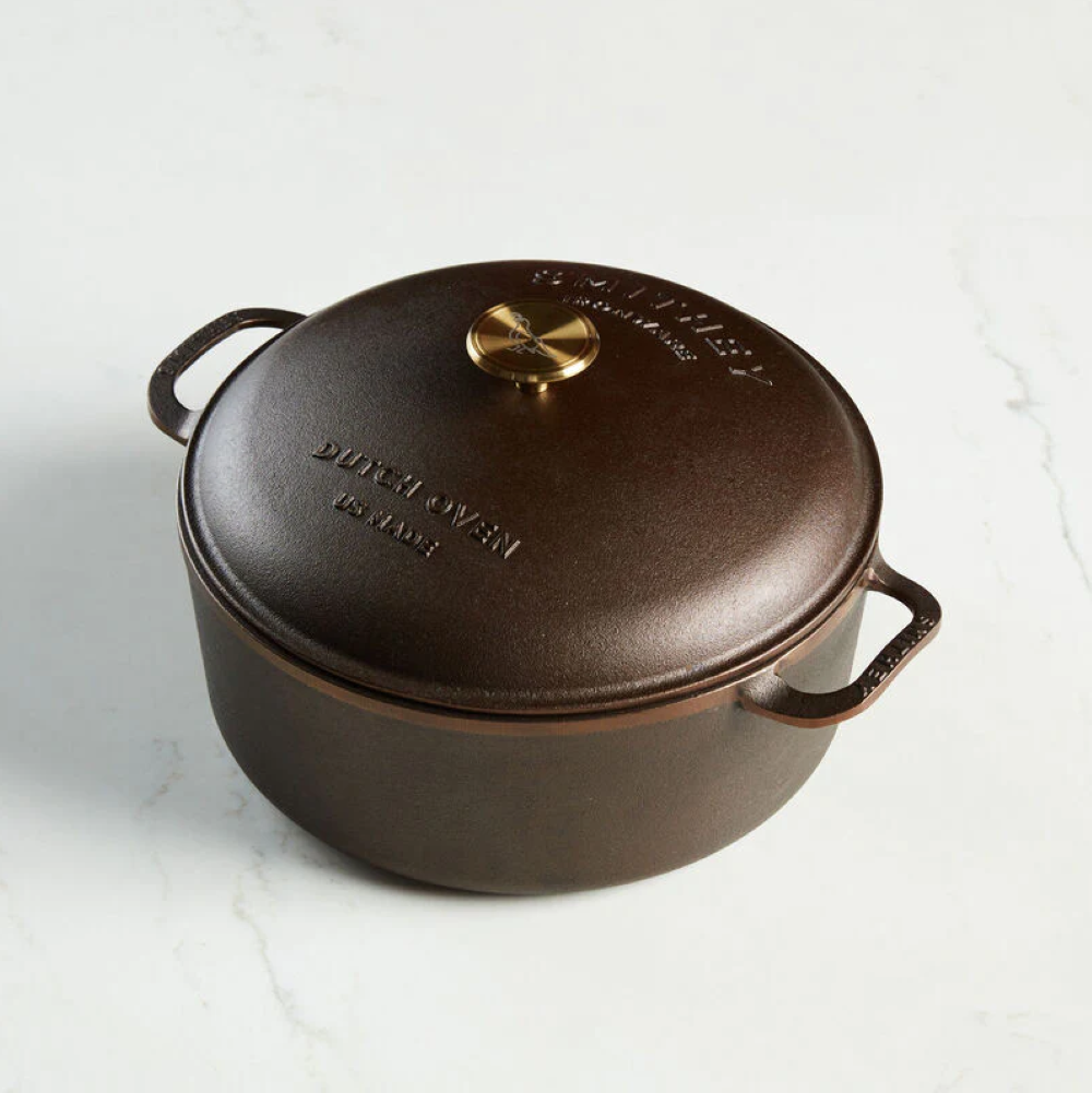 Smithey Ironware Dutch Oven 7.25 Quart - Flockneti
