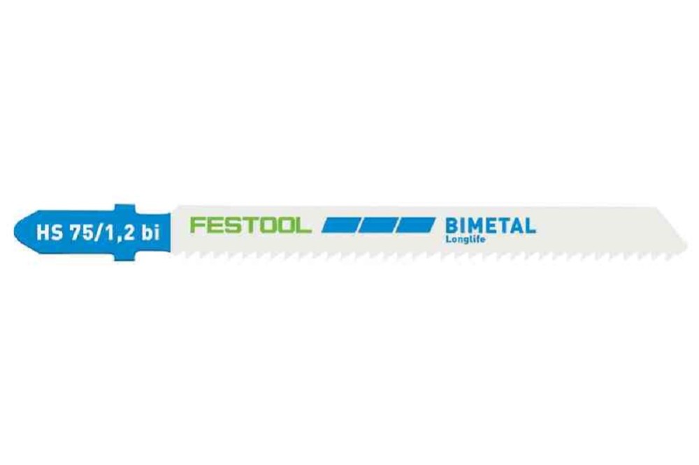 Festool Jigsaw Blades HS 75/1.2 for Metal Cutting – Pack of 20 - Flockneti