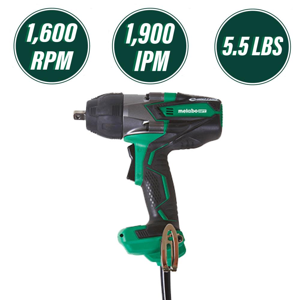 Metabo HPT 1/2″ Impact Wrench AC Brushless - Flockneti