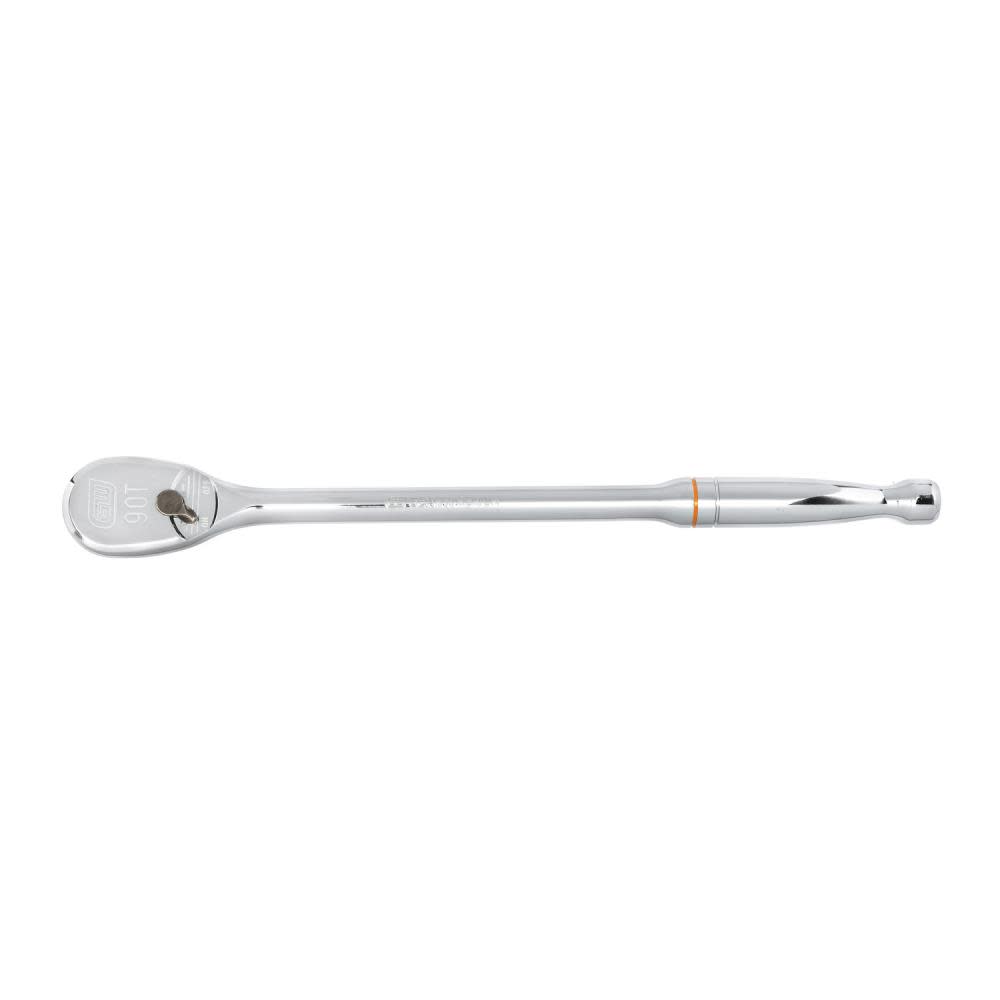 GEARWRENCH 1/2″ Drive 90 Tooth Long Handle Teardrop Ratchet 15″ - Flockneti