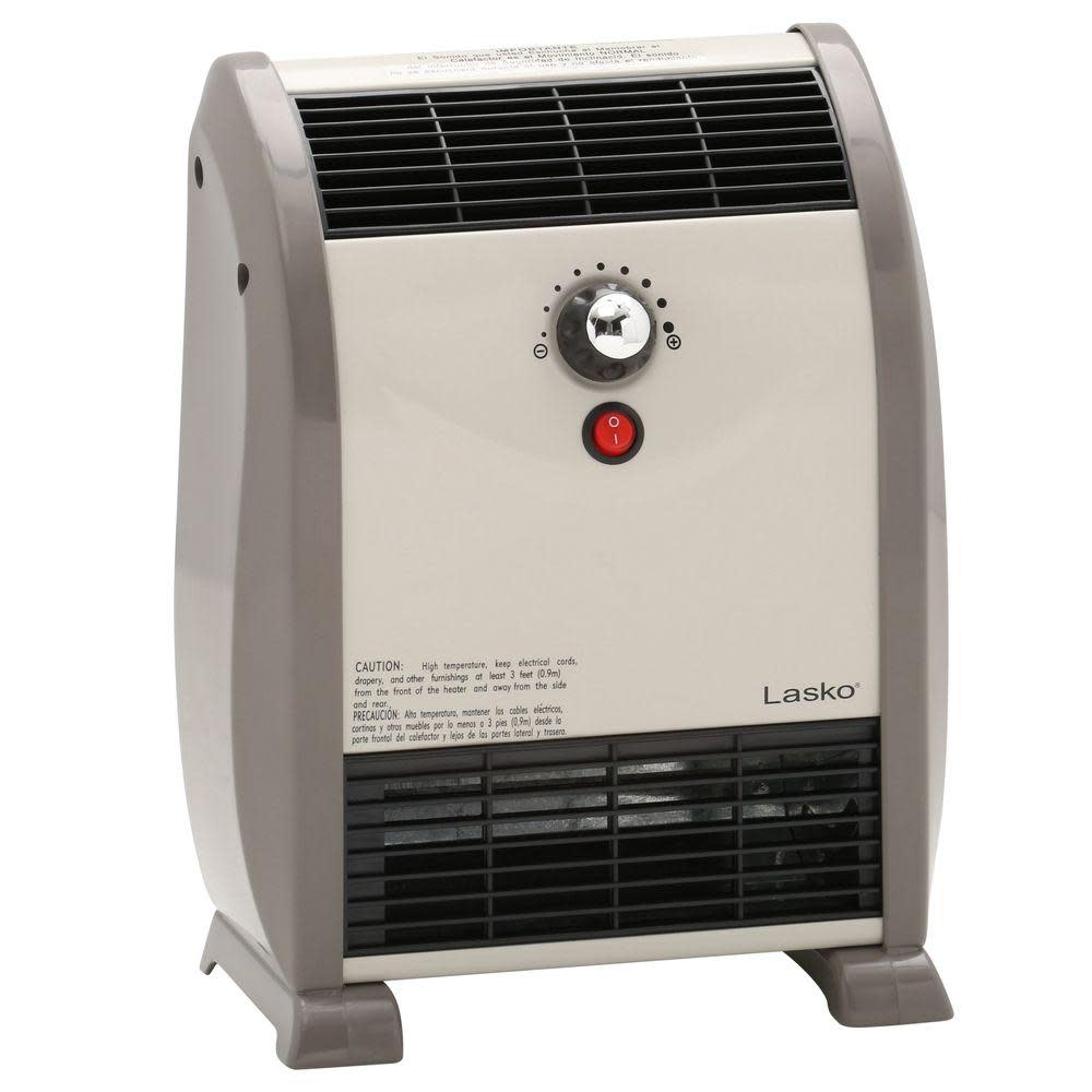 Lasko 1500W Automatic Air Flow Heater with Temperature Regulation - Flockneti