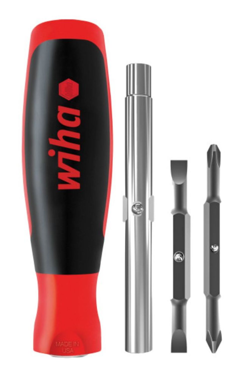 Wiha SoftFinish Multi Driver 6 in 1 - Flockneti