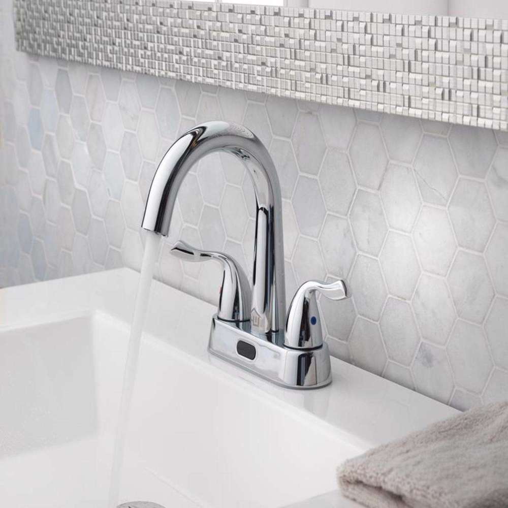 Homewerks Bathroom Sink Faucet Chrome 2 Handle - Flockneti