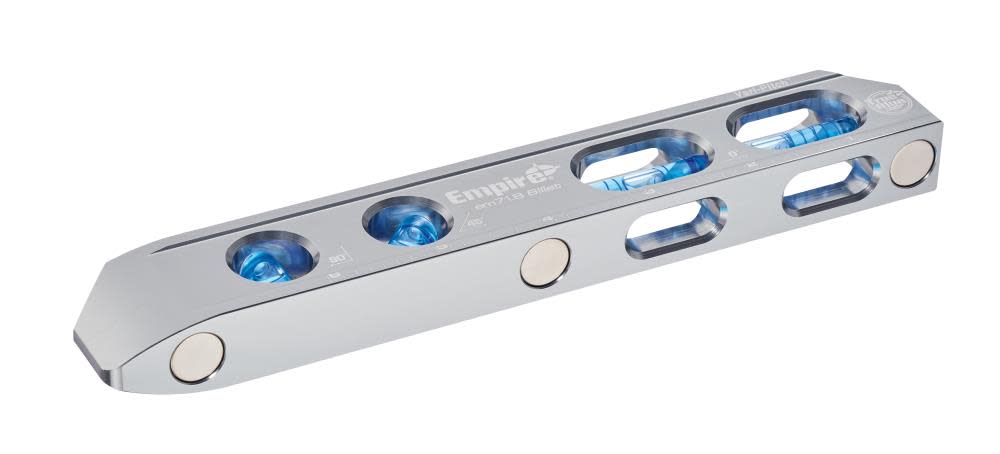 Empire Level 8 in. True Blue Magnetic Billet Torpedo Level - Flockneti