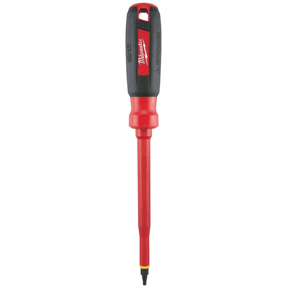 Milwaukee #3 Square 6 in. 1000V Insulated Screwdriver - Flockneti