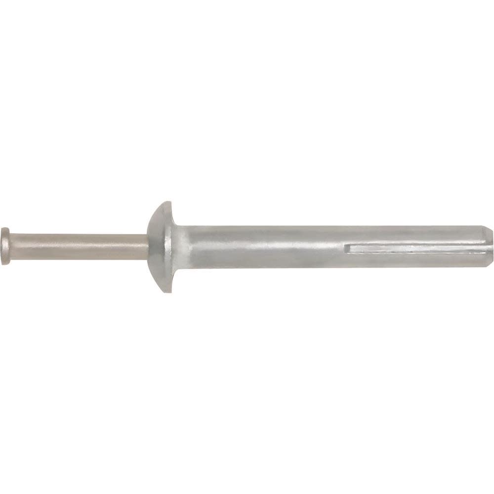 DEWALT Impact Nail & Pin Anchors ZAMAC NAILIN SS MH 1/4 X 1 1/2 QTY: 100 - Flockneti