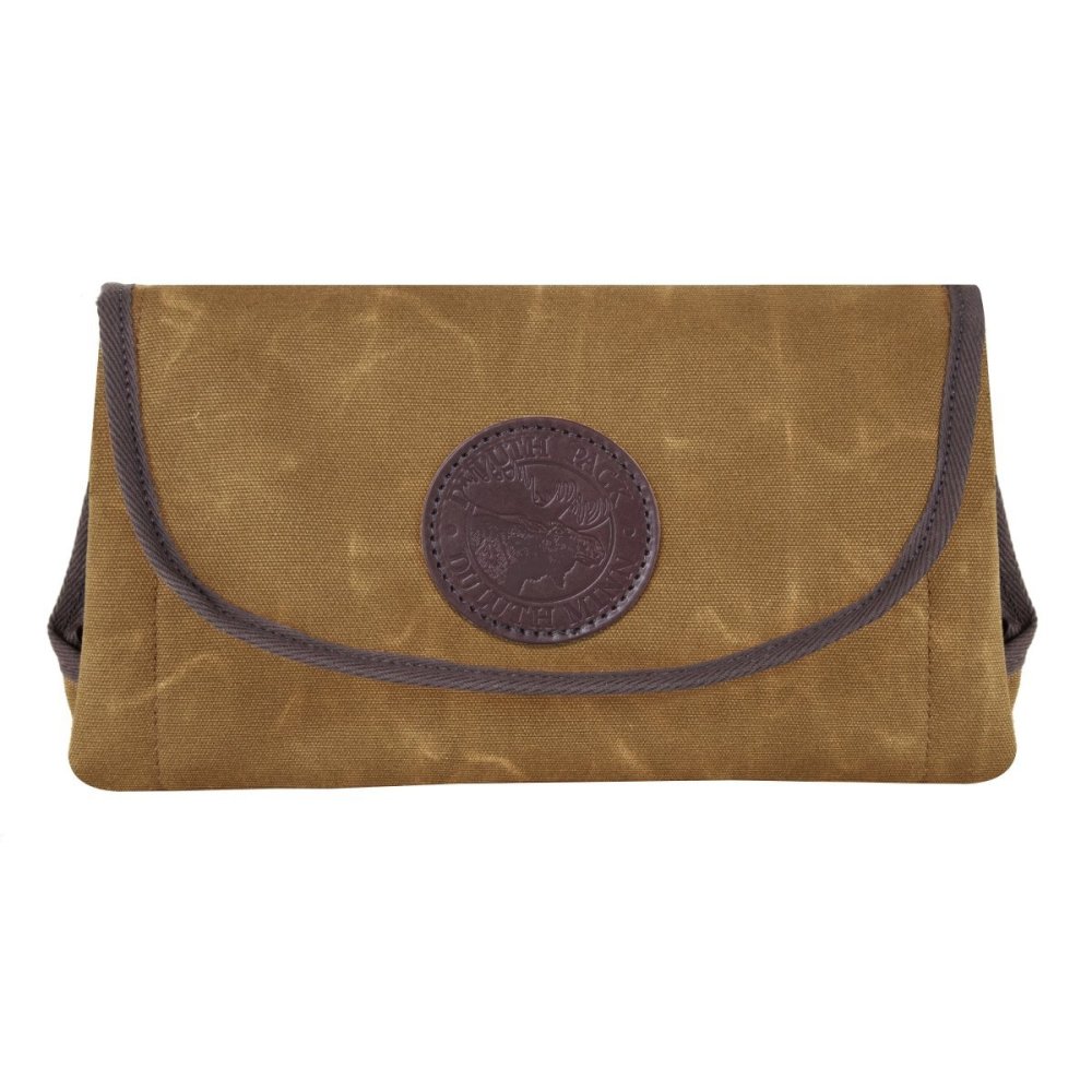 Duluth Pack Wax Khaki Folded Baby Changing Pad - Flockneti