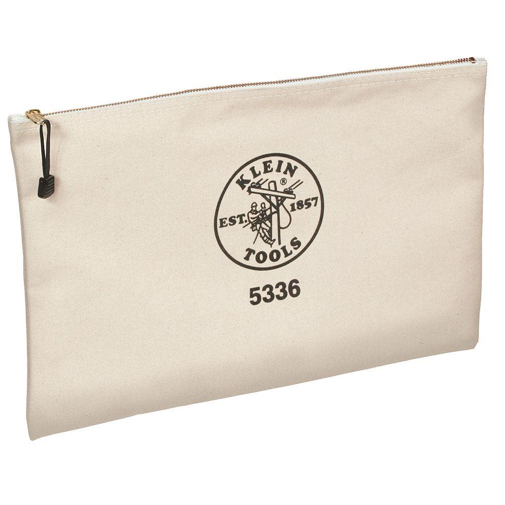 Klein Tools Contractor Zipper Portfolio Canvas - Flockneti