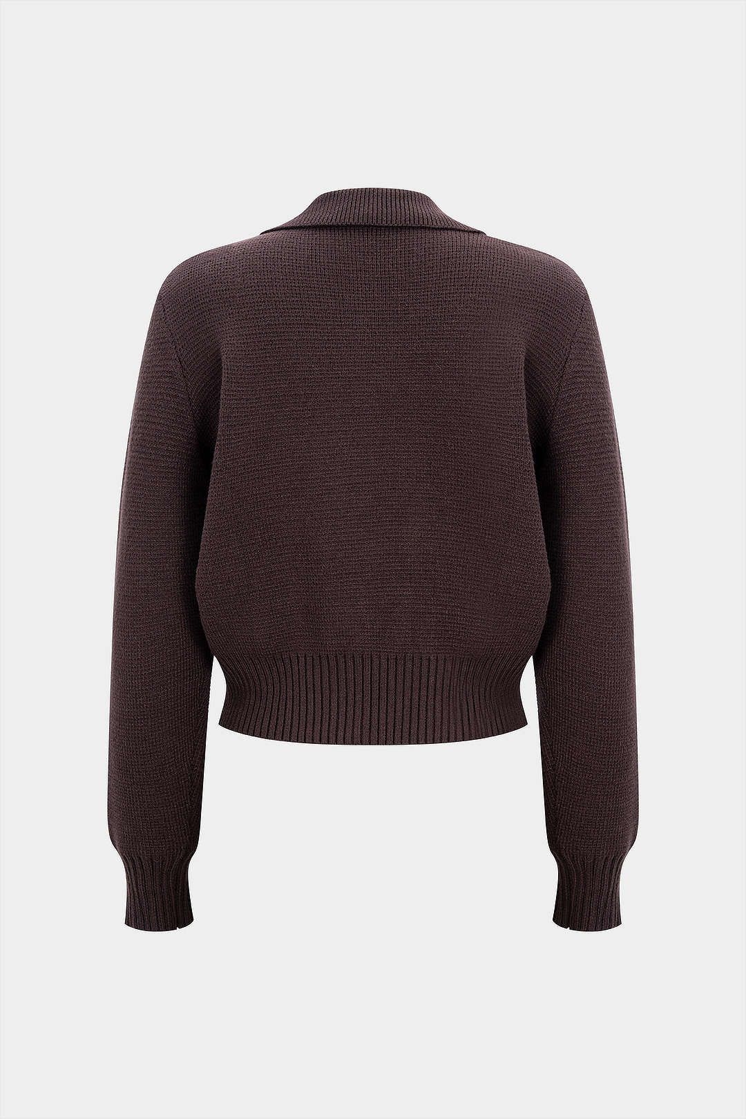 Knit Double Breasted Cardigan - Flockneti