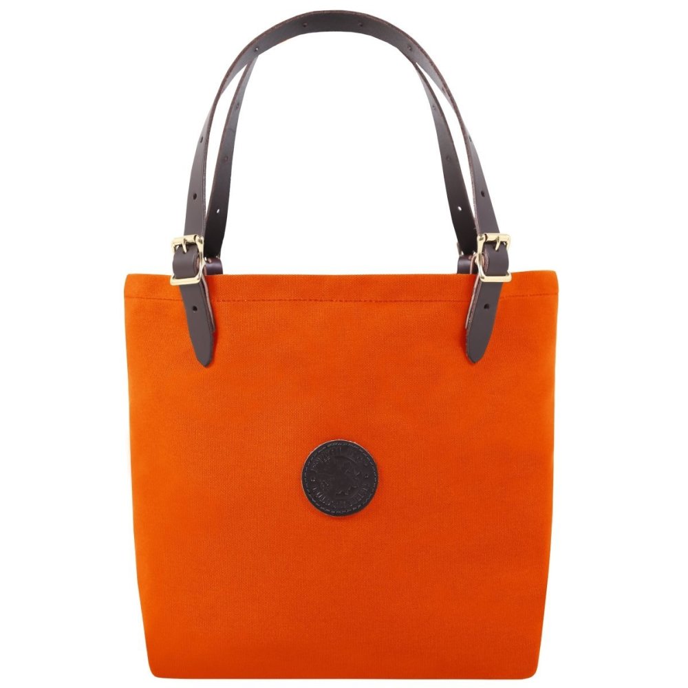 Duluth Pack 18 Liter Capacity Orange Medium Market Tote - Flockneti