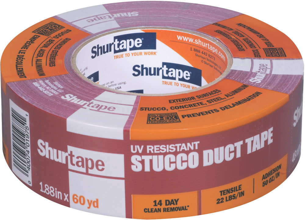 Shurtape PC 667 Duct Tape Outdoor Stucco Red 48mm x 55m - Flockneti