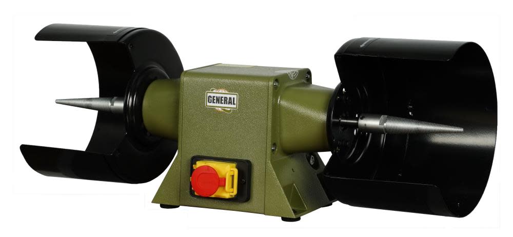 General International 3/4HP 8″ Dual Polishing Machine - Flockneti