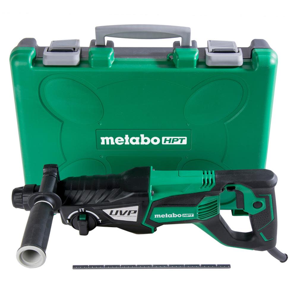 Metabo HPT 1-1/8 Inch 3-Mode D-Handle SDS Plus Rotary Hammer | DH28PFY - Flockneti