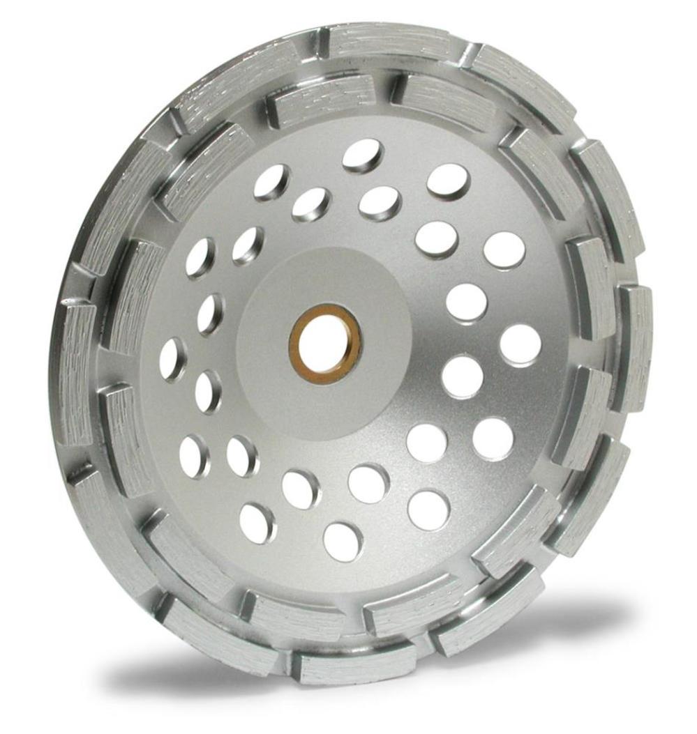 M K Diamond MK-304SG-2 7In Premium Grade Double Row Diamond Cup Wheel - Flockneti