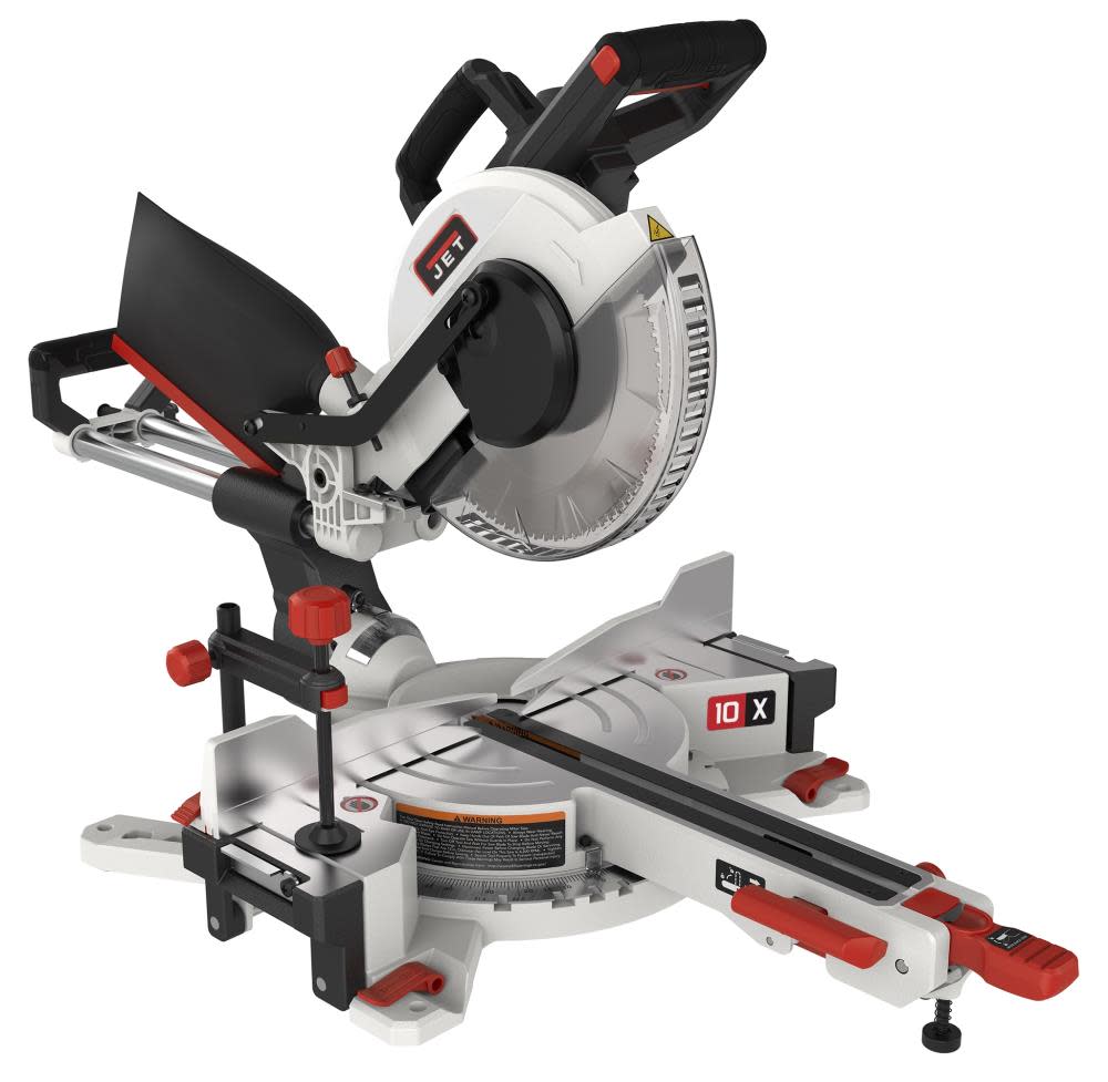 JET 10″ Sliding Dual Bevel Compound Miter Saw - Flockneti