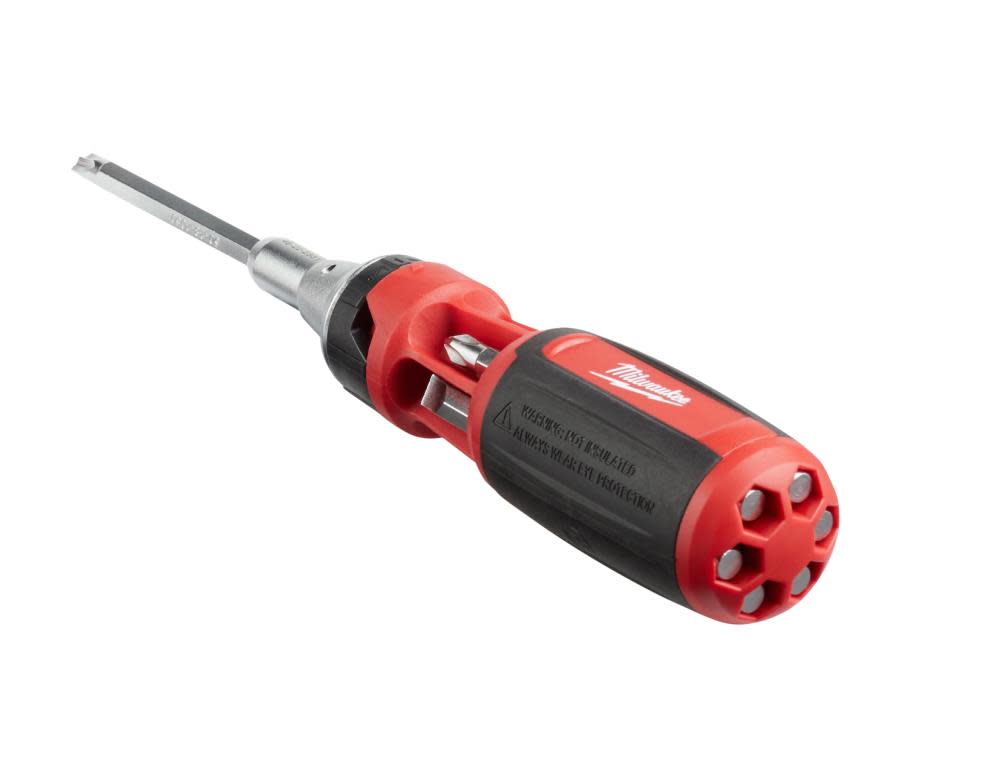 Milwaukee 9-in-1 ECX Drive Ratcheting Multi-Bit Driver - Flockneti