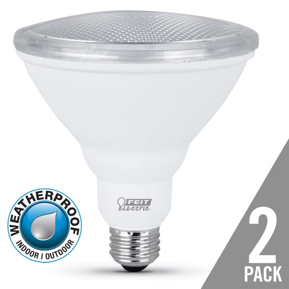 Feit Electric 75W PAR38 3000K Reflector LED Bulb 2pk - Flockneti
