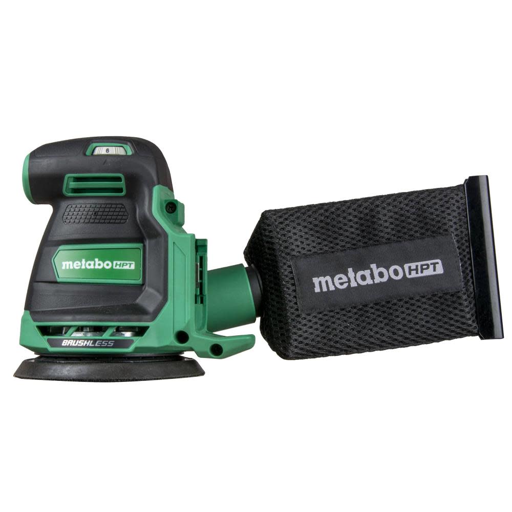 Metabo HPT 18V Random Orbit Sander Bare Tool - Flockneti