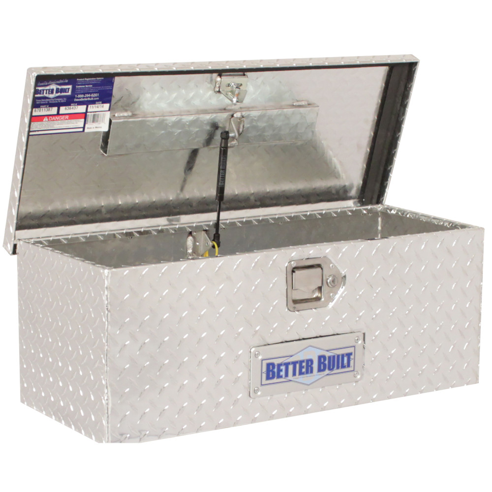 Better Built 30″ ATV Truck Box Brite Aluminum - Flockneti