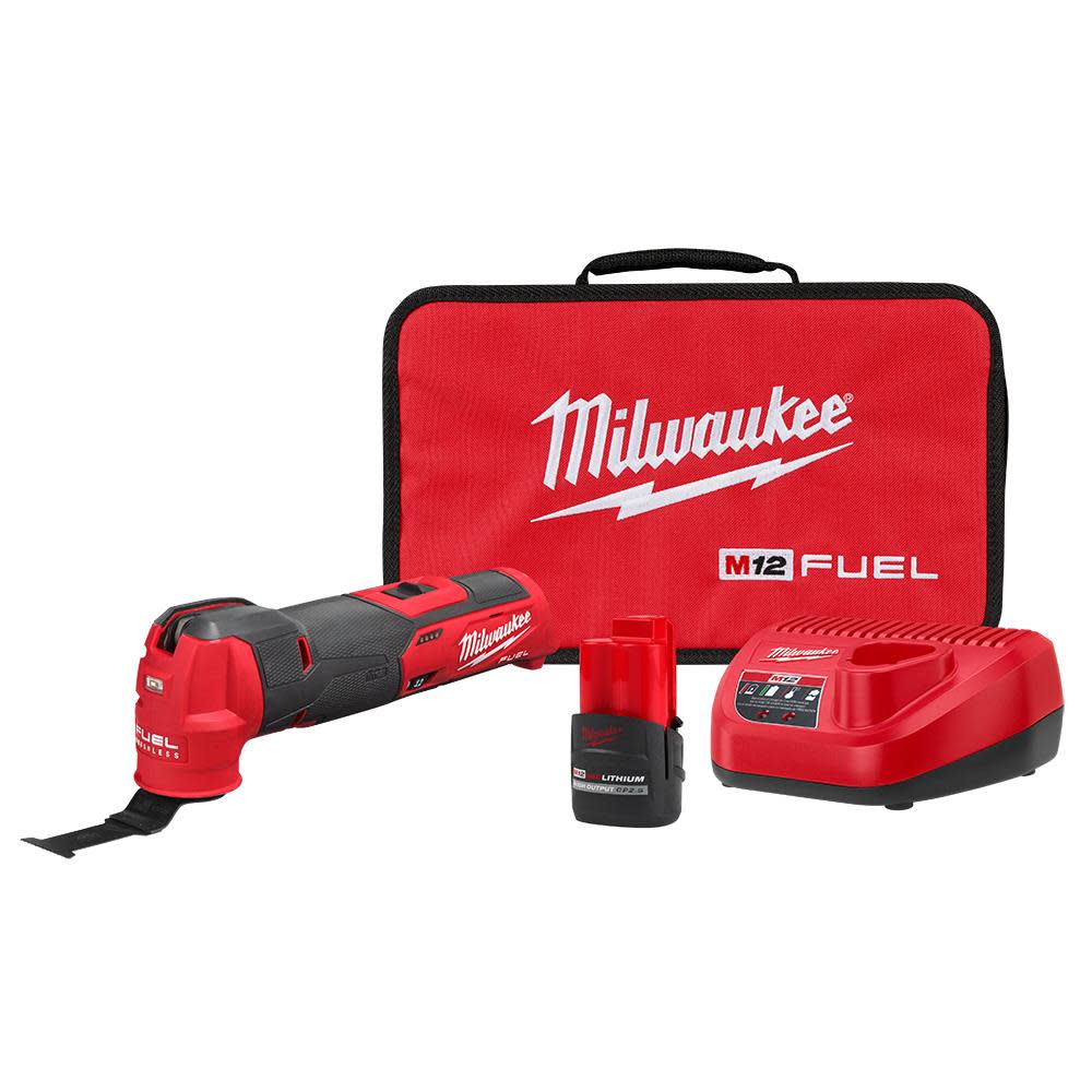 Milwaukee M12 FUEL Oscillating Multi Tool Kit with HIGH OUTPUT CP 2.5Ah - Flockneti