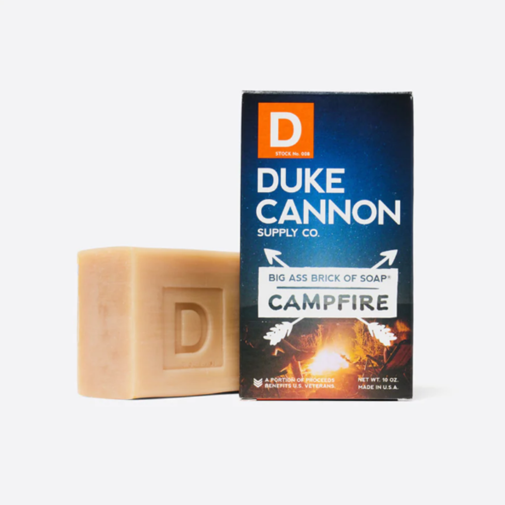 Duke Cannon 10oz BRICK OF SOAP Campfire - Flockneti