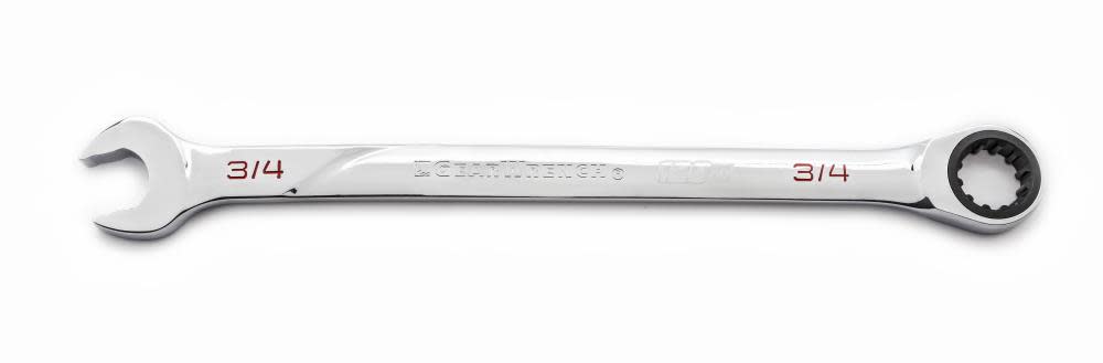 GEARWRENCH 120XP Combination Ratcheting Wrench Universal Spline XL 3/4 In. - Flockneti