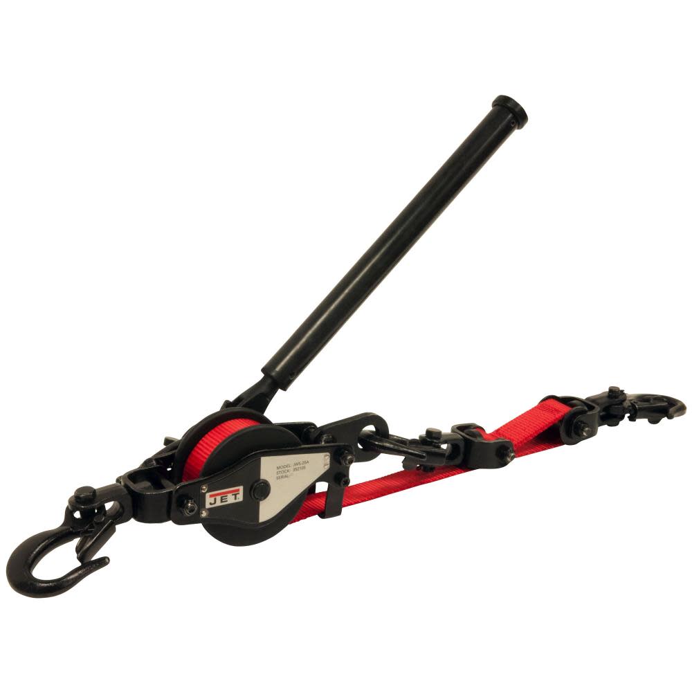 JET 1 Ton Double Pull Web Strap Puller - Flockneti