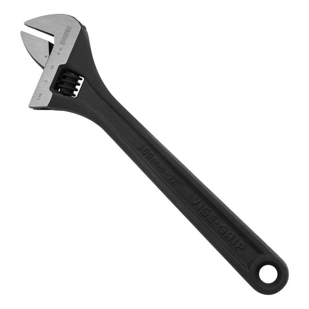 Irwin VISE-GRIP 12-in Black Oxide Adjustable Wrench - Flockneti