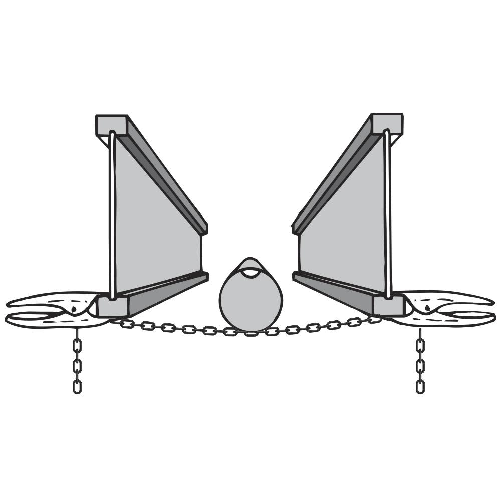 Malco Products Pipe & Duct Holder - Flockneti