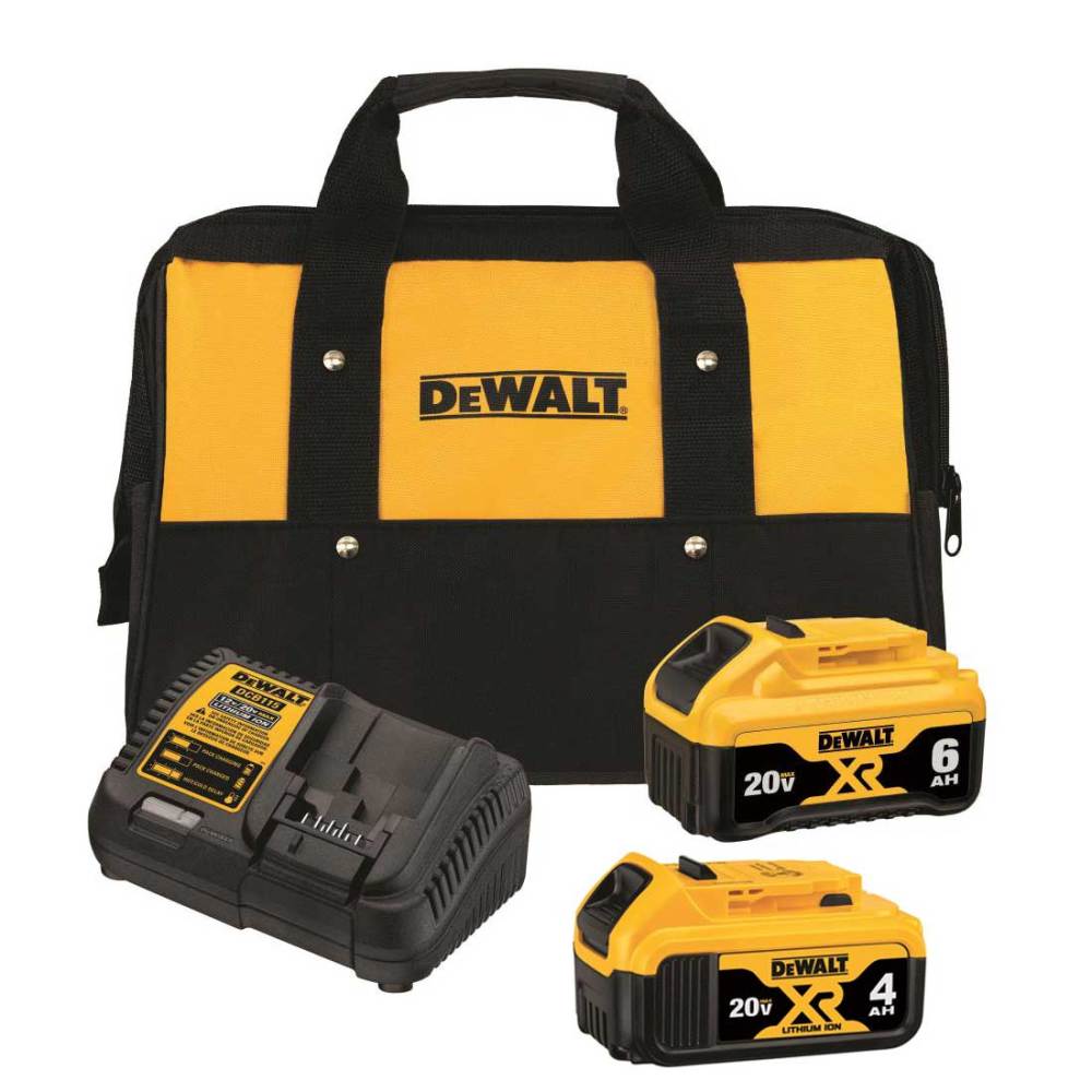 DEWALT 20V MAX* Lithium Ion Starter Kit - Flockneti