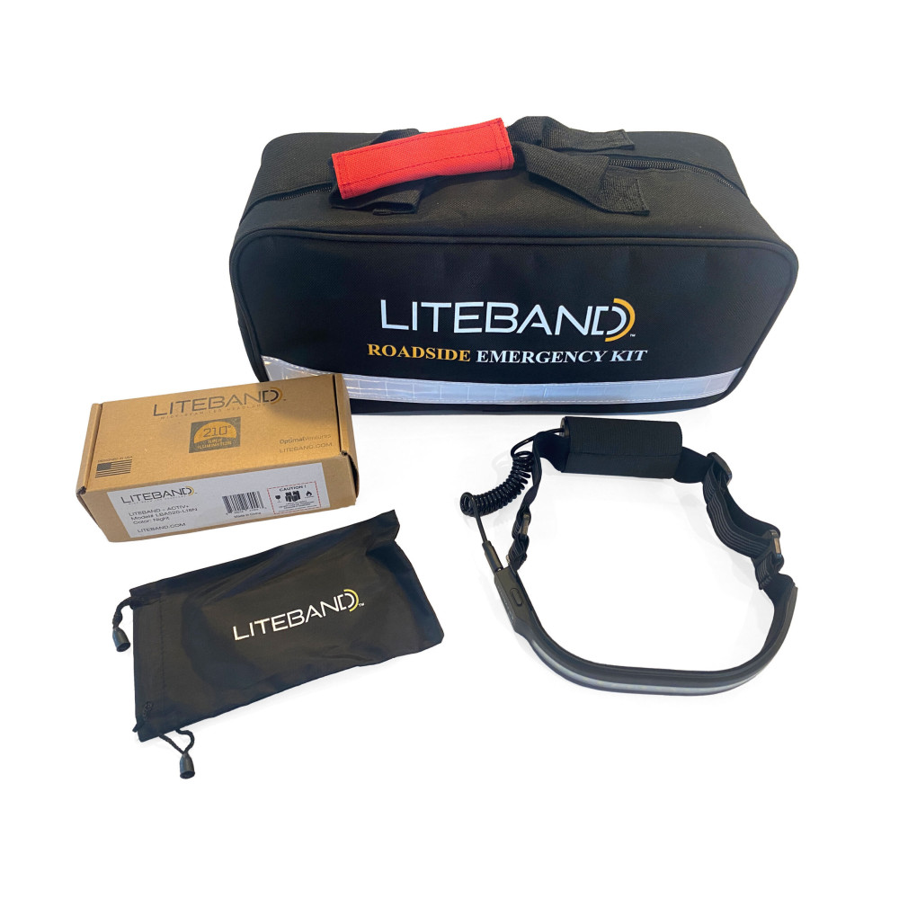 Liteband Activ Series 50 Piece Emergency Roadside Kit with LBA520 - Flockneti