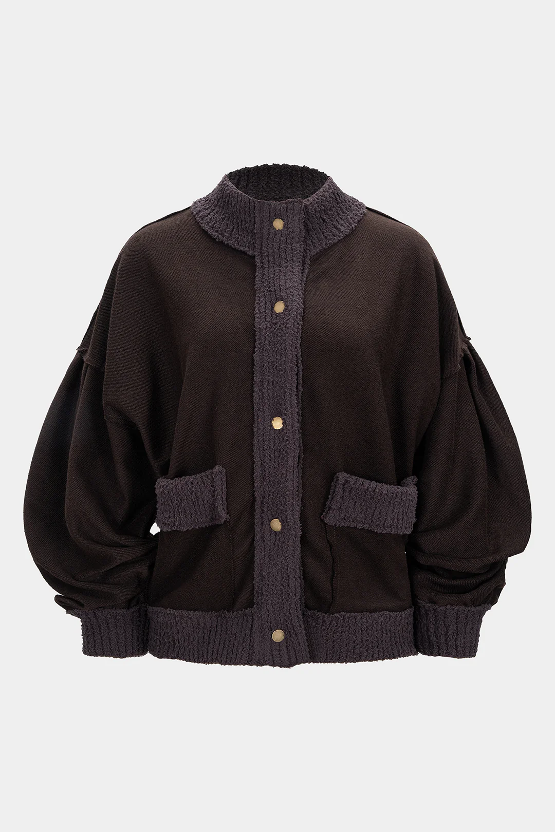 Corduroy Patchwork Pocket Jacket - Flockneti