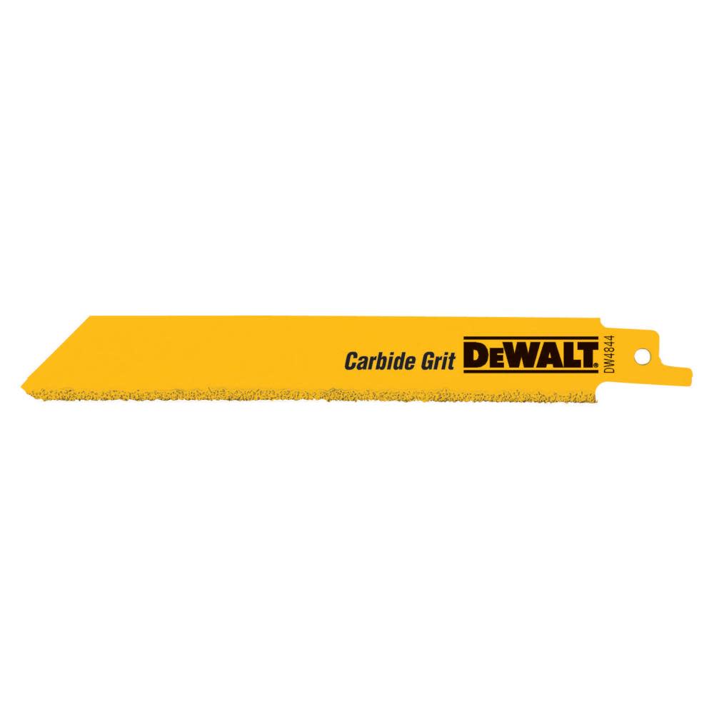 DEWALT 6 In Carbide Grit Recip Blade (5pk) - Flockneti