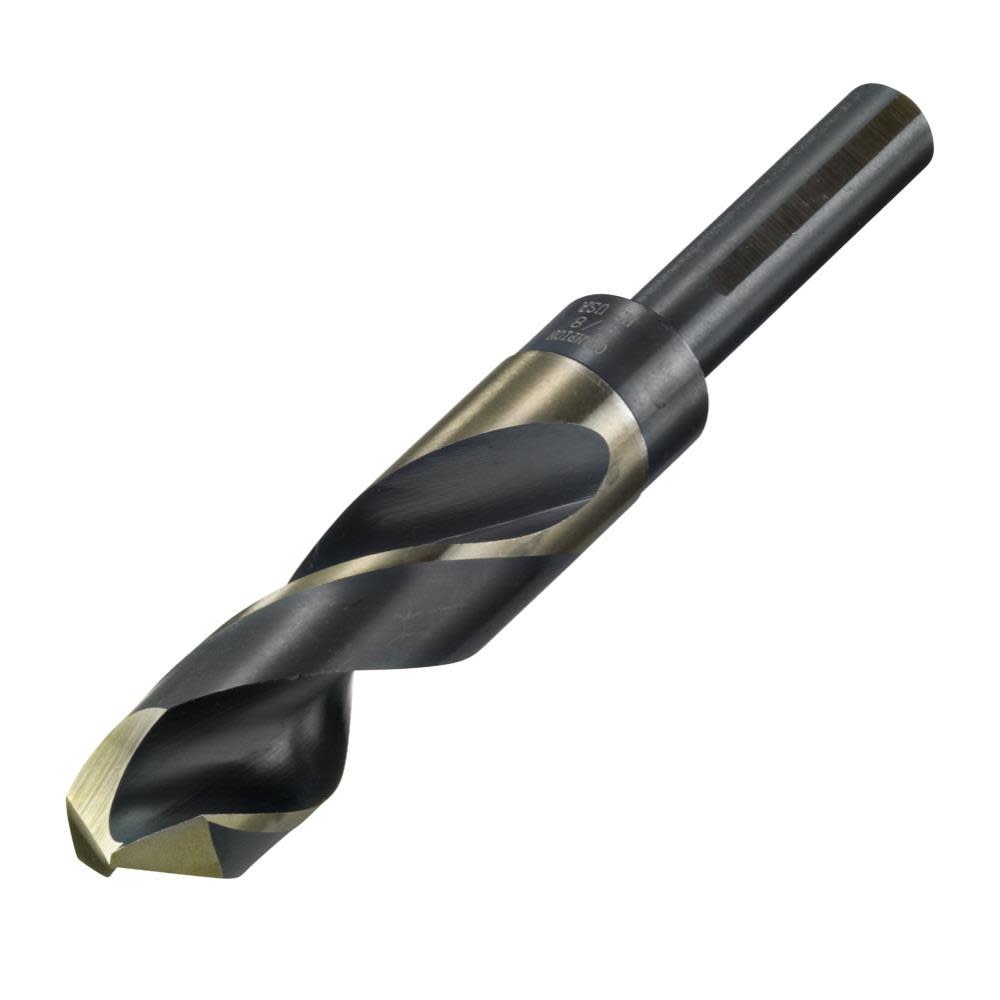 Champion Cutting Tool 55/64″ Black Gold Silver & Deming 1/2″ Shank Drill - Flockneti