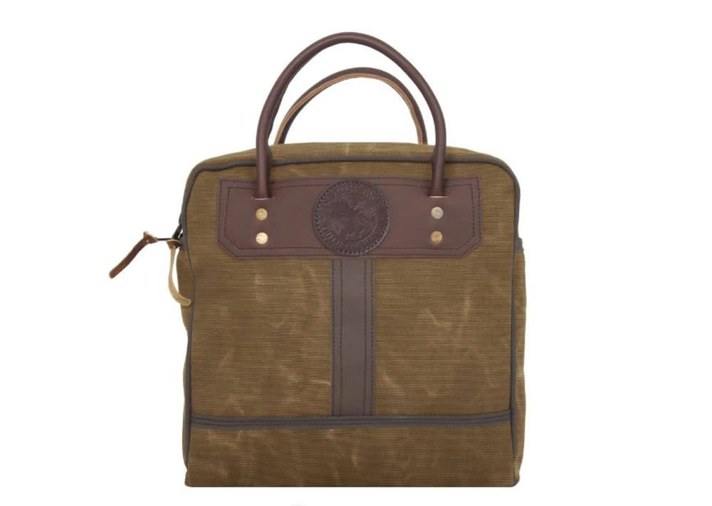 Duluth Pack 17 Liters Capacity Khaki Zip Top Tote - Flockneti