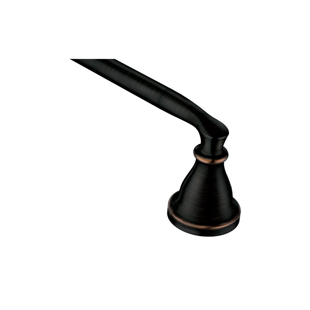 Moen Hilliard Towel Bar Mediterranean Bronze 18″ - Flockneti