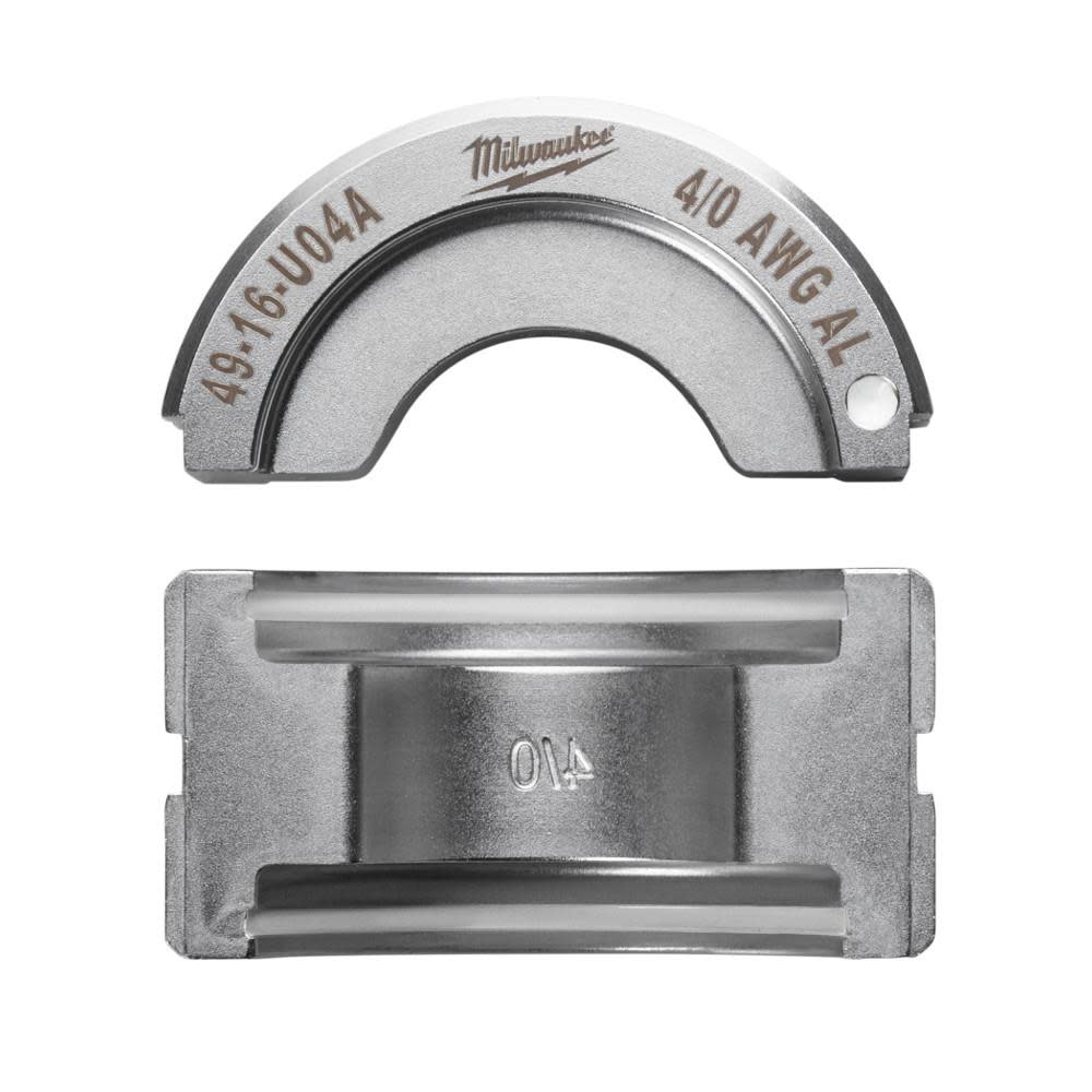 Milwaukee 4/0 Aluminum U Style Die - Flockneti
