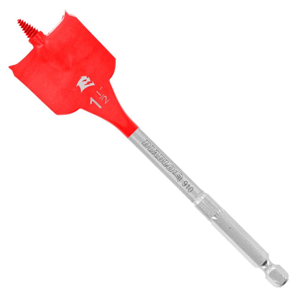 Diablo Tools 1-1/2″ x 6″ SPEEDemon Spade Bit 2 Pack - Flockneti