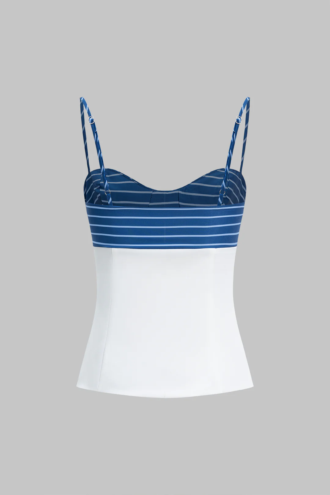 Contrast Stripes Print Cami Top - Flockneti