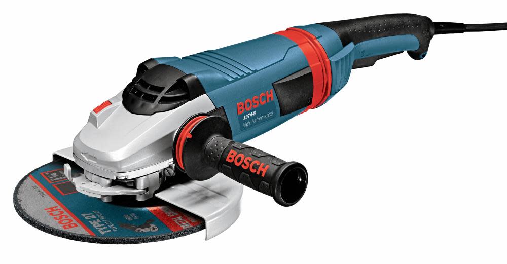 Bosch 7 In. 15 A High Performance Large Angle Grinder - Flockneti