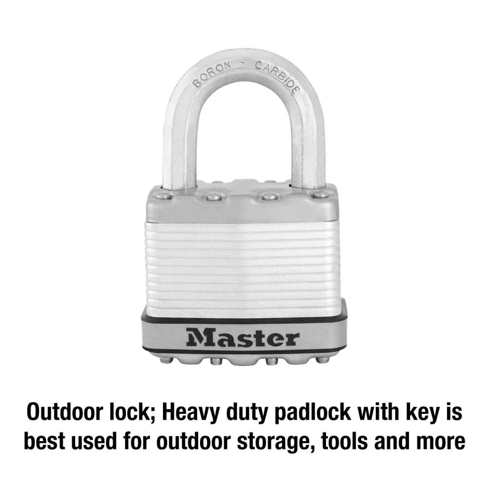 Master Lock Padlock 2 1/8″ Laminated Steel Keyed Alike 2pk - Flockneti