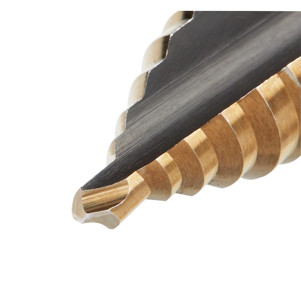 Milwaukee Cobalt Step Drill Bit #9 1/8-1-1/8″ - Flockneti