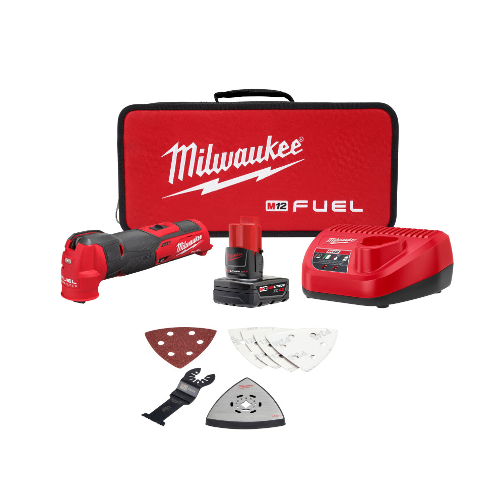 Milwaukee M12 FUELOscillating Multi-Tool Kit - Flockneti