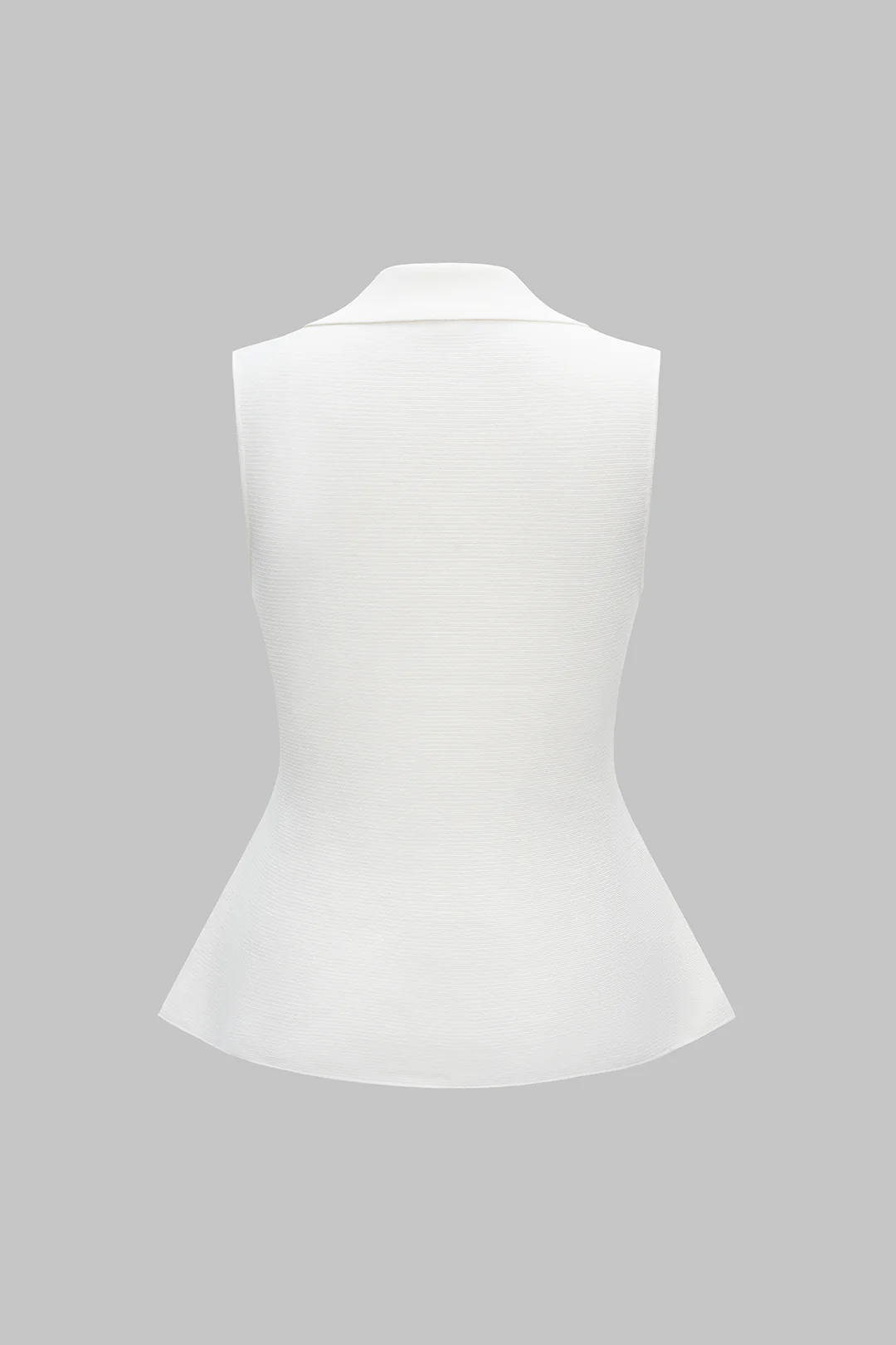Knit Button Detail Vest - Flockneti